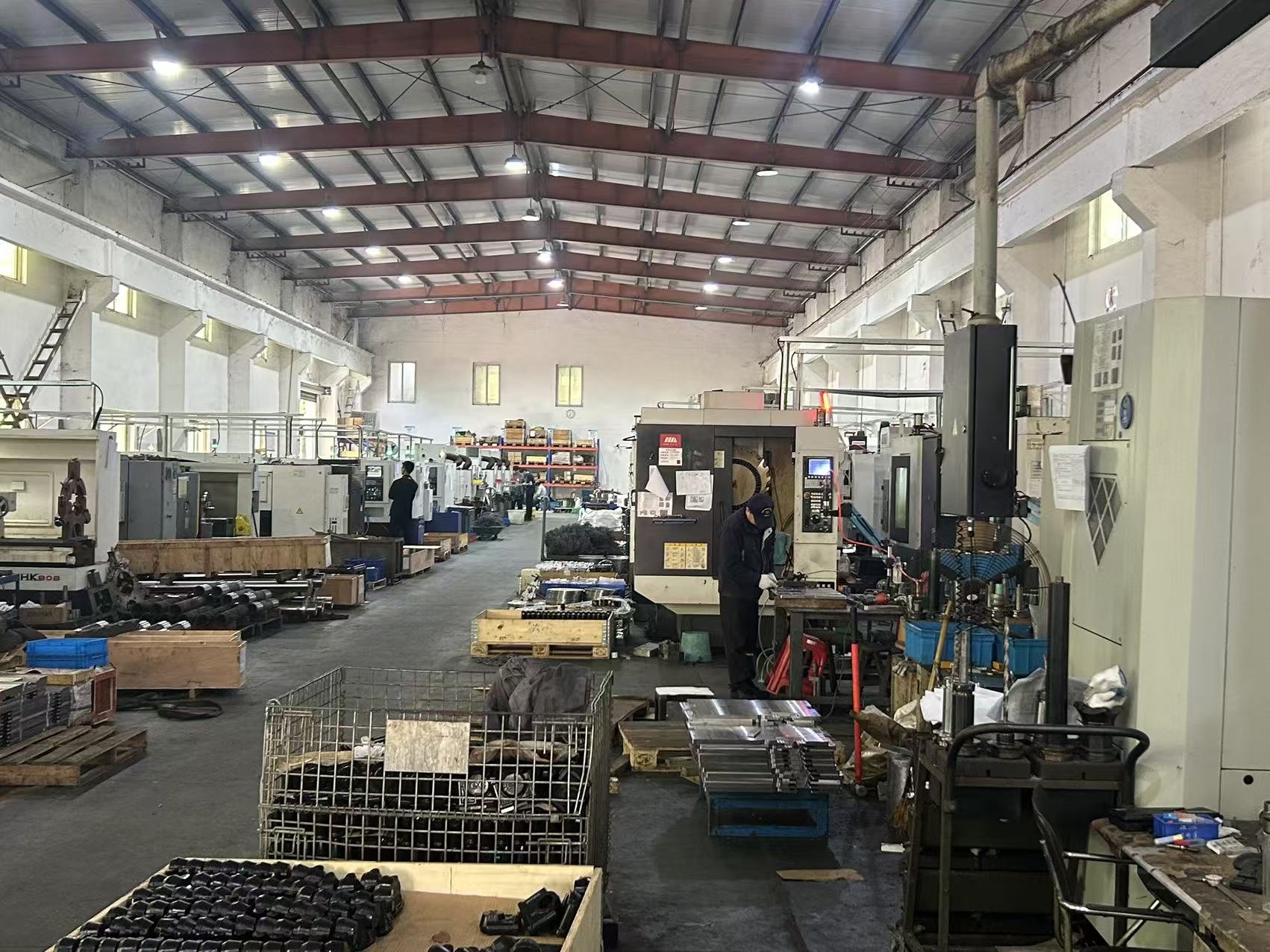 Jingzuan precision machining workshop